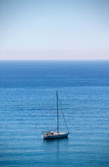 Fototapeta premium sailboat in the sea