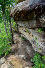 side of a rock face