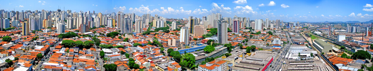 Naklejka premium Urban landscape