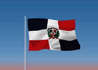 ドミニカ共和国の国旗