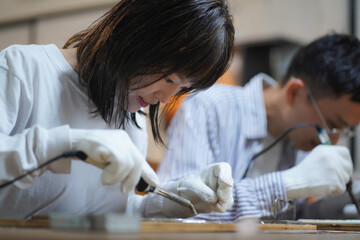 ステンドグラス体験イメージ