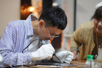 ステンドグラス体験イメージ