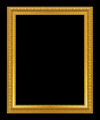 Gold picture frame