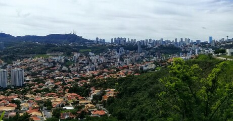 view of the mountains