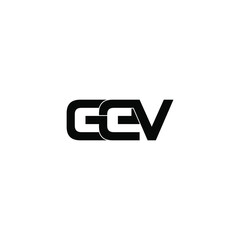 gev letter original monogram logo design