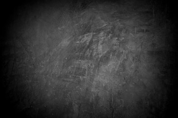 Old wall texture cement dark black gray  background abstract grey color design are light with white gradient background.
