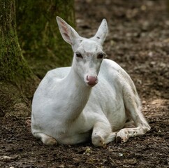 White deer