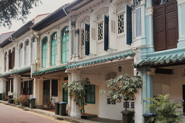 Colonial Era Streetscape - Singapore