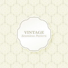 Vector seamless geometric pattern texture