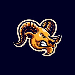 goat logo vector inspiration