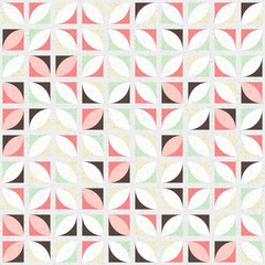 Abstract Geometric Pattern generative computational art illustration