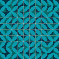 Obraz premium Abstract Geometric Pattern generative computational art illustration