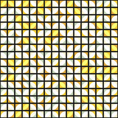 Abstract Geometric Pattern generative computational art illustration