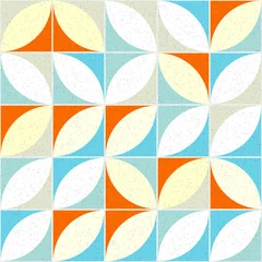 Rolgordijnen Vormen patronen Abstract Geometric Pattern generative computational art illustration  © vector_master