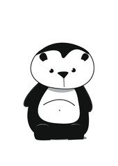 Panda traurig