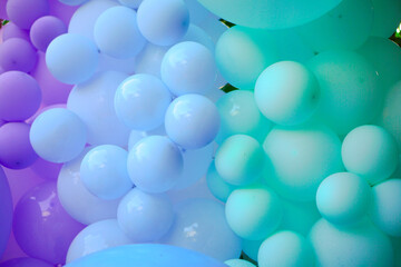 blue balloon gradient