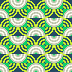 Repetitive Abstract Vector Pattern Design