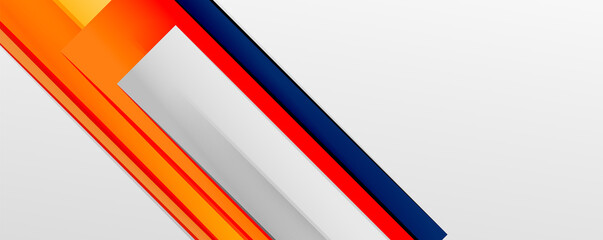 Color abstract lines trendy geometric background for business or technology presentation, internet poster or web brochure cover, wallpaper