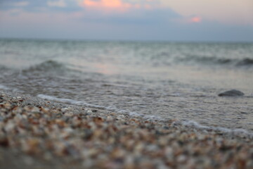 wives on the beach in the morning