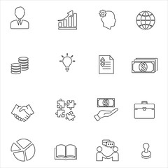 information technology vector illustration flat design icon.editable stroke.