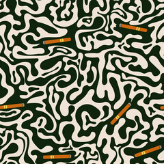 Smoke Smoking Cigar Seamless Backdrop