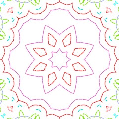 Indian floral Illustration design.