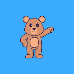 Cute rat hero. Animal cartoon concept isolated. Can used for t-shirt, greeting card, invitation card or mascot. Flat Cartoon Style