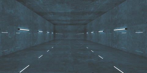 nice concrete simple wall horizontal line lighting high gloss flooring urdan style 3d place image 4