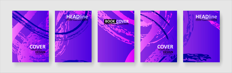 abstract background with gradient color. Applicable for design cover, presentation, invitation, flyer, annual report, poster and business card, desing packaging - Vector