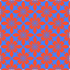 abstract background with  blue and orange patterns. ornament for wallpapers and backgrounds.