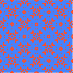 abstract background with  blue and orange patterns. ornament for wallpapers and backgrounds.