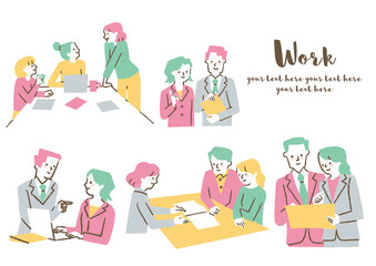 働く人たち_セット_カラー2