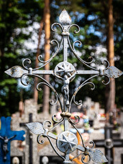 Cerkiew pod wezwaniem św. Jana Teologa – prawosławna cerkiew cmentarna w Pawłach, Podlasie, Polska © podlaski49