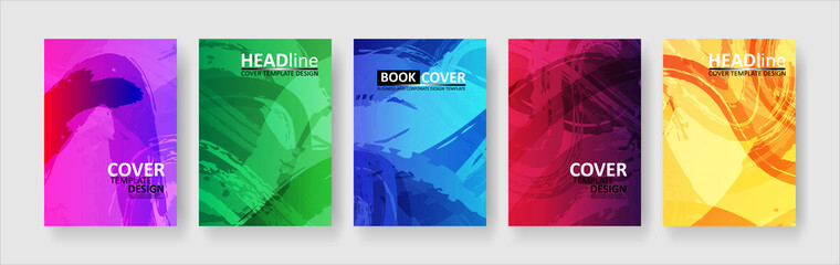 abstract background with gradient color. Applicable for design cover, presentation, invitation, flyer, annual report, poster and business card, desing packaging - Vector