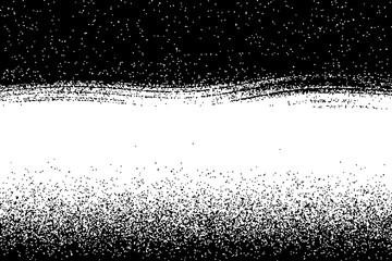 Stylish abstract image for your creative design of layout. Backdrop with black and white pattern. Cool modern art. Digital technology in light textured material. Futuristic style shiny surface 