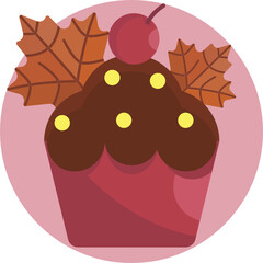 Simple Thanksgiving Icon. 