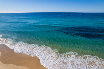 Boomerang Beach Aerial Morning Seascape