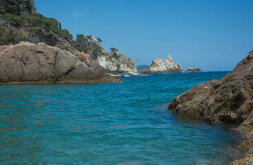 coast of island