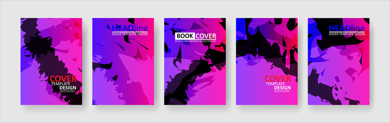 abstract background with gradient color. Applicable for design cover, presentation, invitation, flyer, annual report, poster and business card, desing packaging - Vector