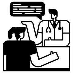 doctor consultation icon