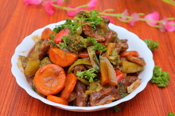 Beef WIth Broccoli And vegetables  