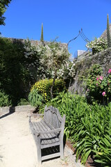 
City of Quimper, and its garden, Brittany France