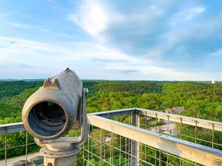 Sunset over the Ozark Mountains in Arkansas