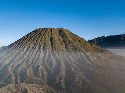 Mount Bromo at sunrise, Bromo-Tengger-Semeru National Park, East Java, Indonesia