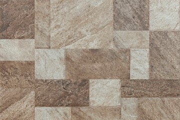 Brown tiles wall and floor texture background, abstract marble granite stone texture, slate tile...