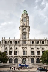 Fototapeten Porto cityhall building facade, Portugal © Sergio