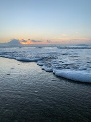 sunrise over the sea