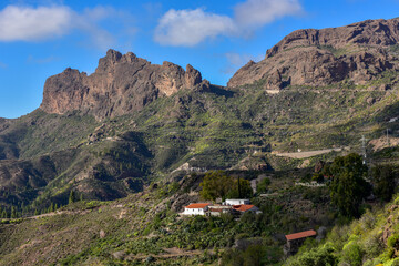 landscape in the mountains