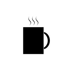 cup of coffee, cup of tea, cup of hot coffee with smoke