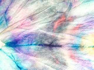 Tie Dye Ethnic. Dyed Closeup Indian Element. Rainbow Space Graphic Texture. Background Tie Dye Ethnic. Peace Organic Repeat Chevron. Tiedye Stain.